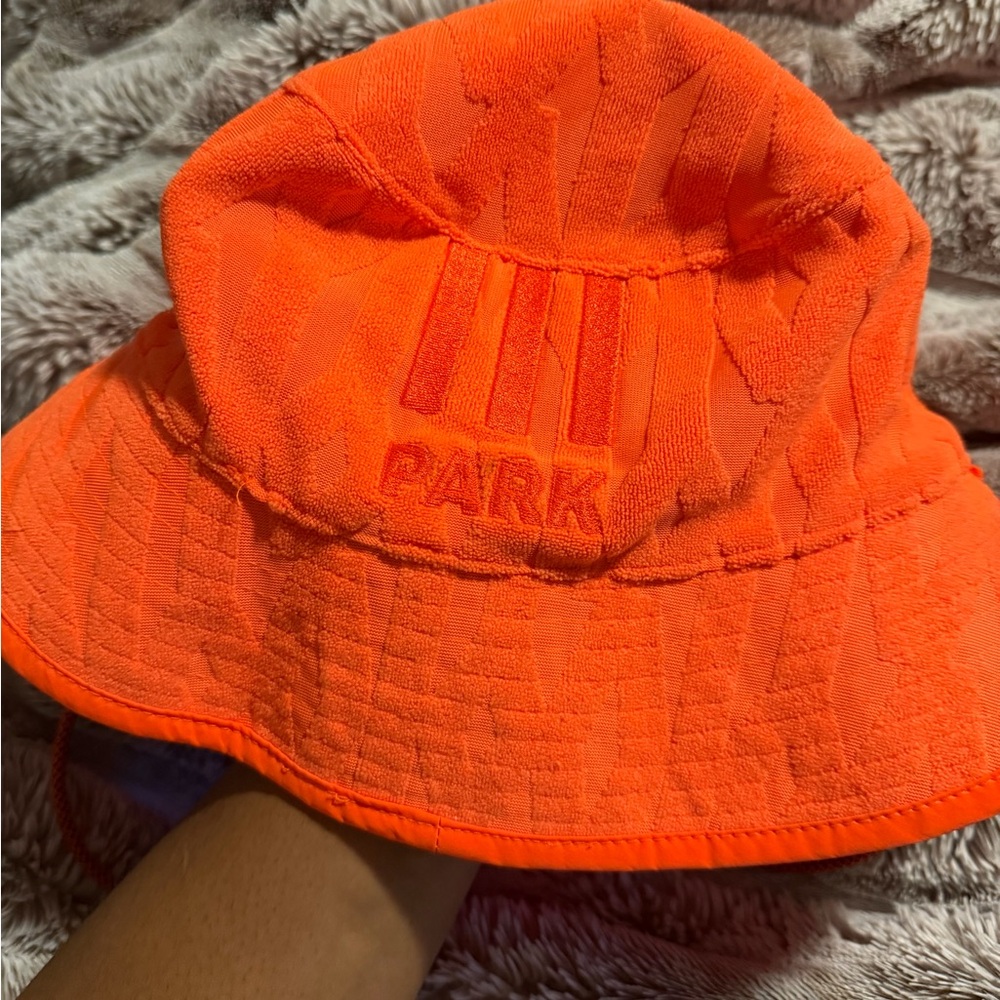 Ivy Park Bright Orange Bucket Hat